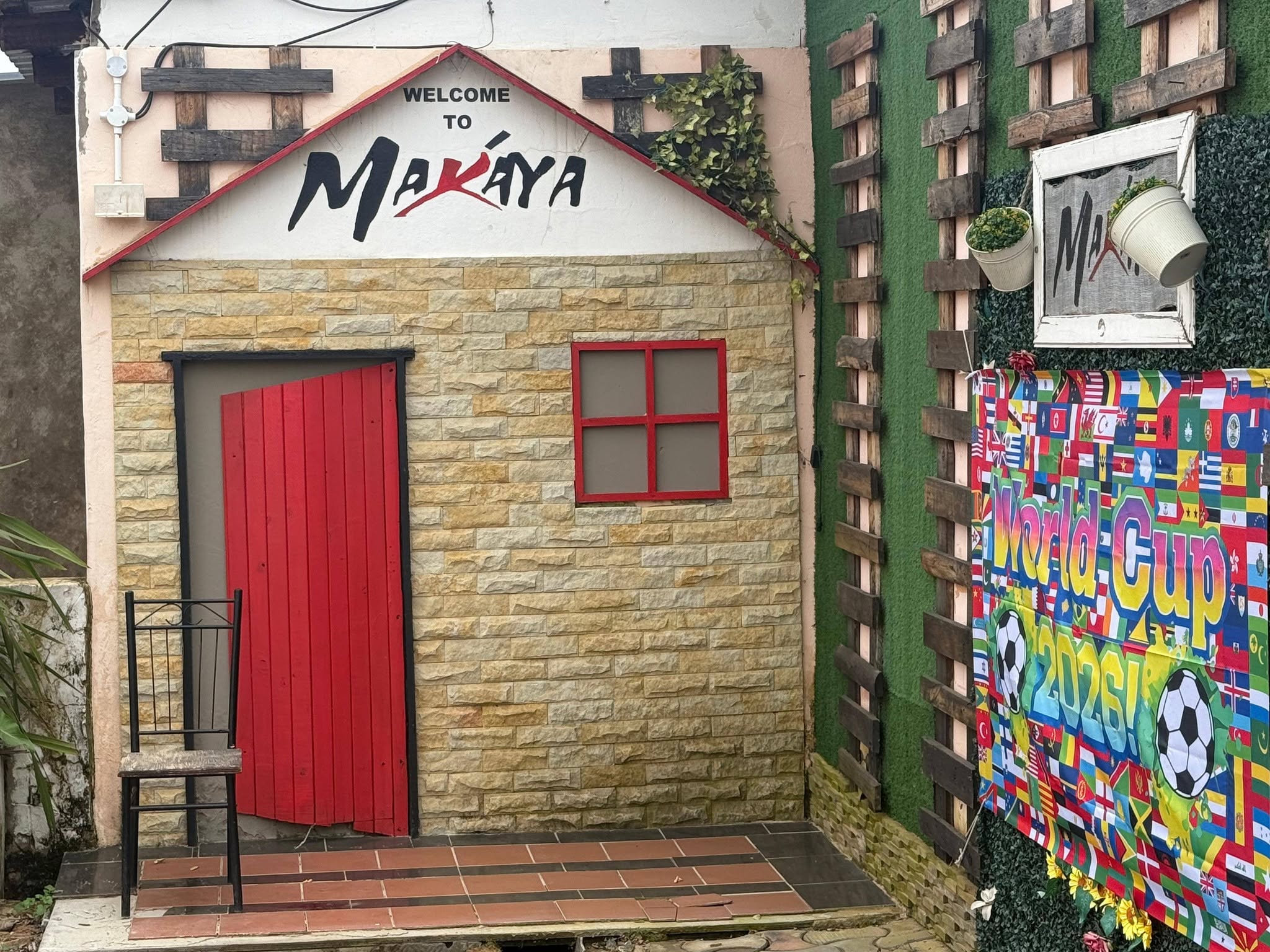 Makaya Cafe entrance